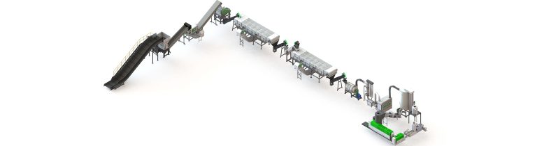 PE/PP Film Recycling System